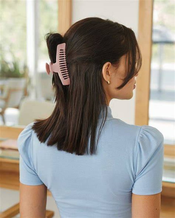 25+ cute claw clip hairstyles AnnmarieEira