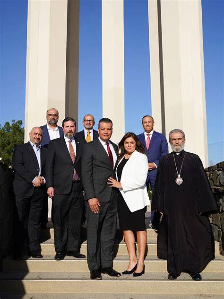 Armenian Americans gather to support US Senator Alex Padilla’s election