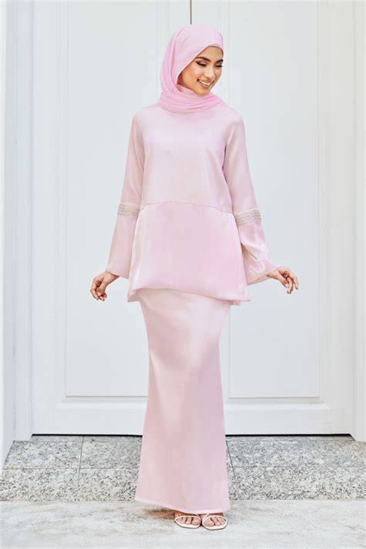 Baju Kurung Farah Pink