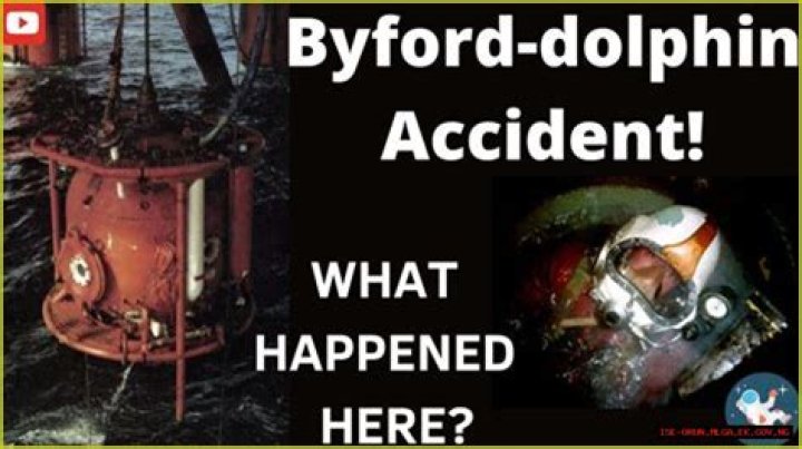 Byford Dolphin Accident How Living Under Intense Pressure Led To One