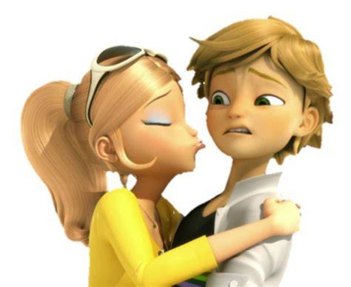 Chloe trying to kiss Adrien Scissor Kicks, Chloe Bourgeois, Complicated
