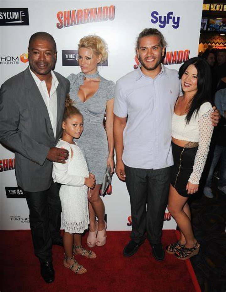 Christopher Judge and family attends The Los Angeles Premiere of