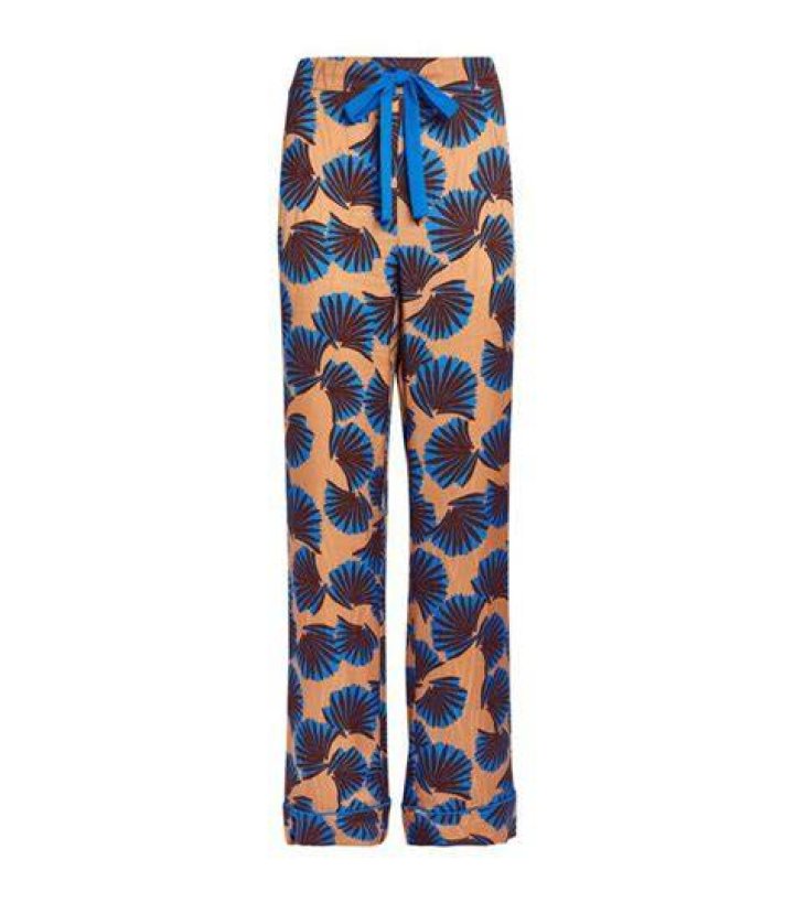 Fan Print Veronica Trousers