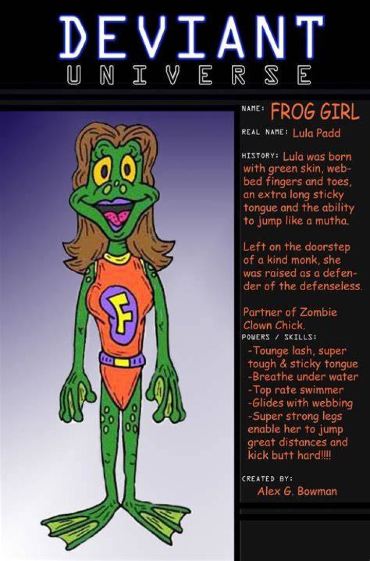 Frog Woman by Lordwormm on DeviantArt
