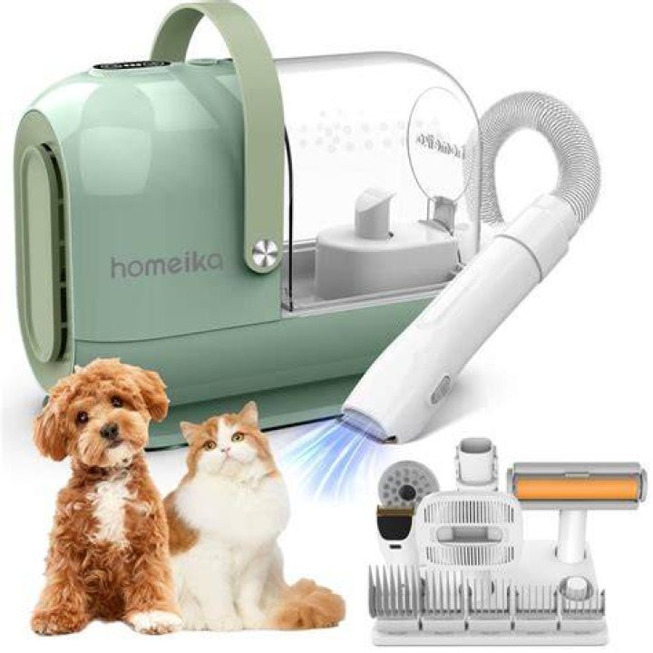 Homeika Dog & Cat Vacuum Grooming Kit for 80