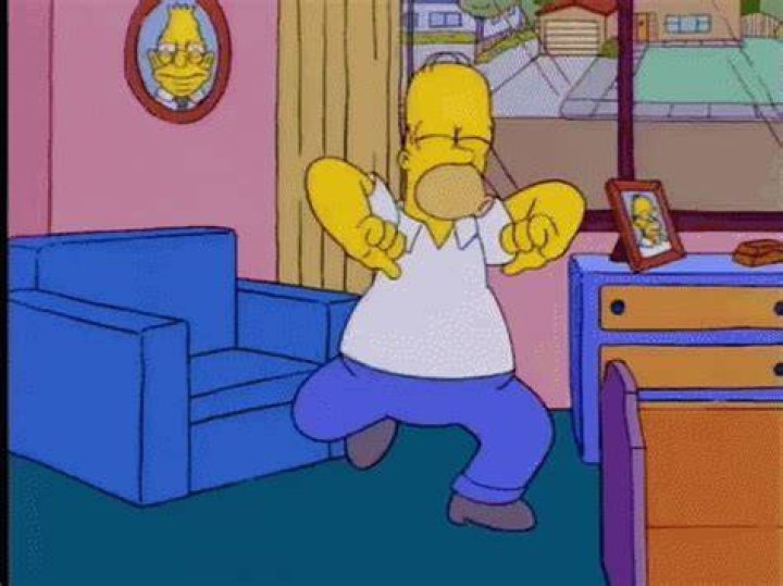 Homer Simpson Dancing GIF Homer Simpson Dancing The Simpsons