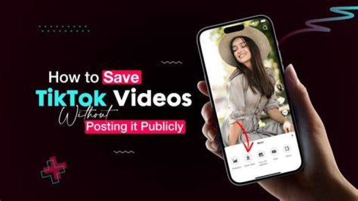 How To Save A TikTok Video YouTube