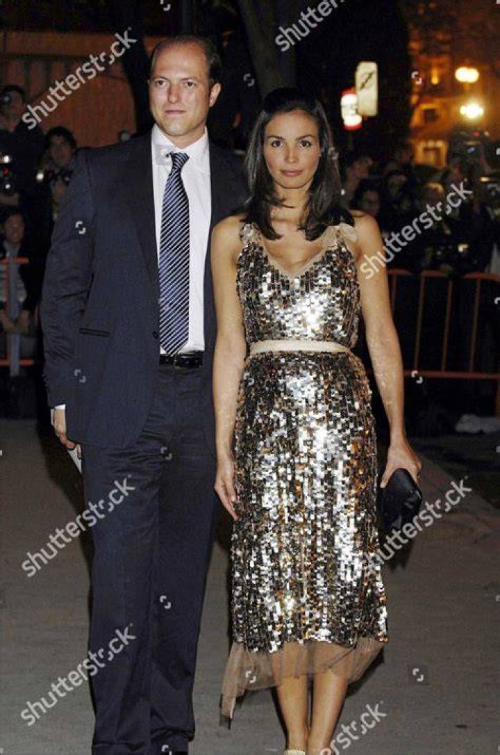 Ines Sastre Husband Alex Corrias Editorial Stock Photo Stock Image
