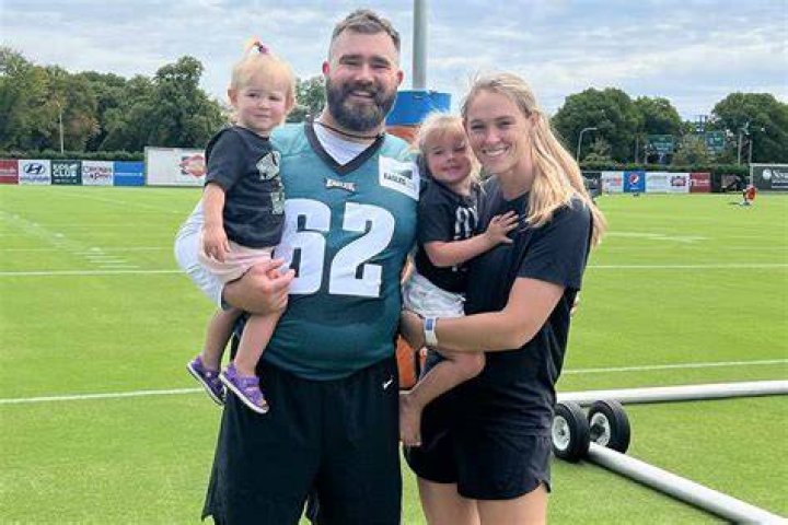 Jason Kelce Pregnant Wife Featured in Ad Ahead of Super Bowl Photo