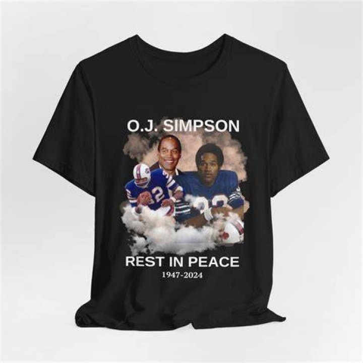 OJ Simpson Shir rip oj simpson 19472024 oj simpson shitpost shirt oj