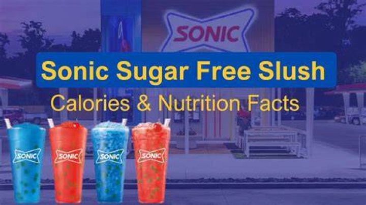 Sonic Sugar Free Slush 10 Things to know Allfit Well