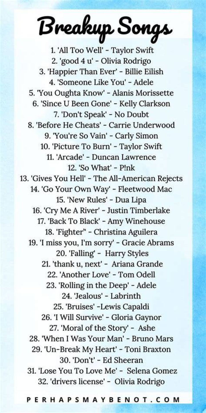 top 10 Beyonc&eacute; breakup songs for your rescue Gulfbuzz